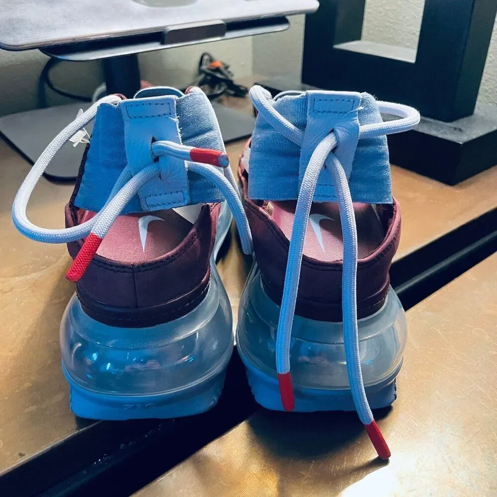 Nike Air Max FF 720 'Night Maroon' A03189-600 Womens 7 US 38 EUR Light Blue